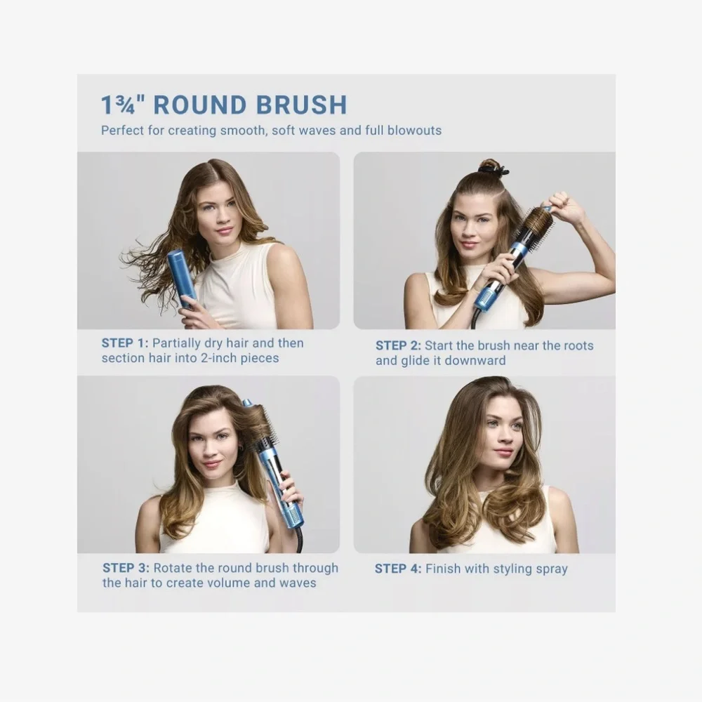 BaBylissPRO Style/Switch Ionic Multi-Styler & Dryer & babyliss paddle brush.